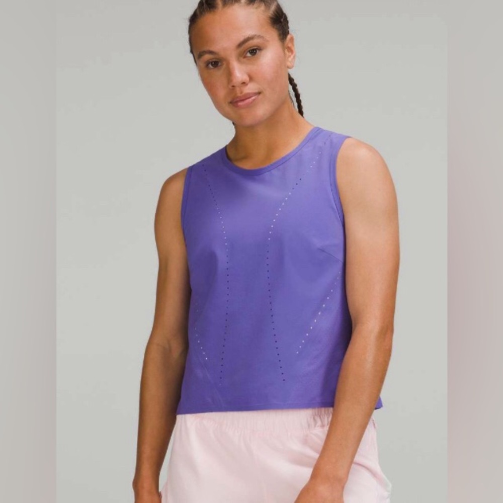 Lululemon Swift Ventilated Running Tank Top lightweight Size 8